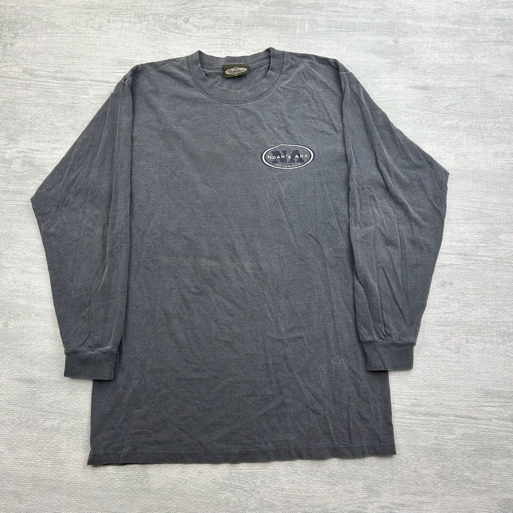 Vintage Noah's Arc Colorado Shirt Adult Medium Gray Long Sleeve National Park